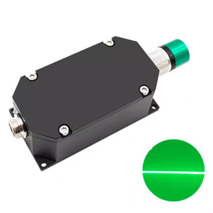 Powell 520nm 300mW~1600mW Green Laser Module Line 115.6x45x33mm